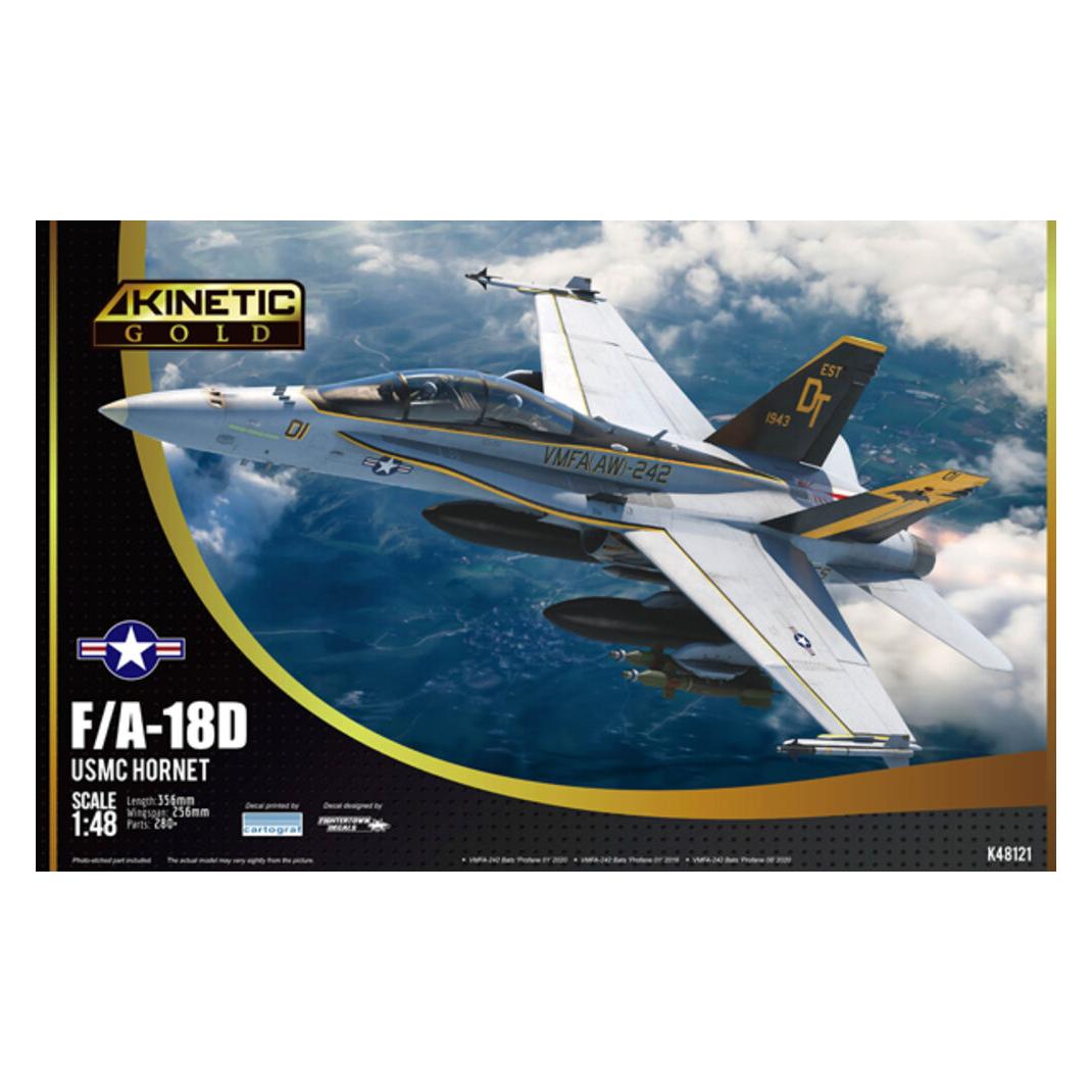 Kinetic F/A-18D USMC VFMA-225 w/MF (K48121)