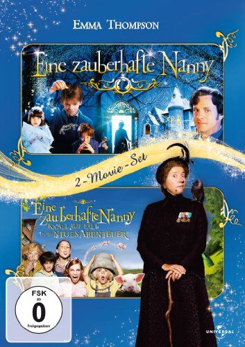Emma Thompson - Eine zauberhafte Nanny / Eine zauberhafte Nanny - Knall auf Fall in ein neues Abenteuer [2 DVDs] - Preis vom 27.09.2026 03:53:48 h