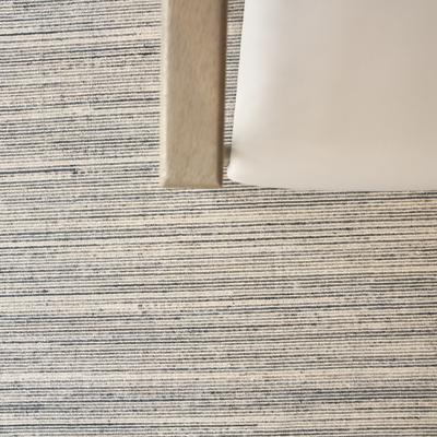 EXQUISITE RUGS Carmen Hand-loomed PET yarn Ivory/Blue Area Rug.