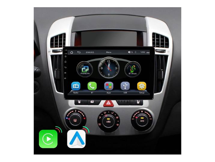 A-Sure Carplay Android Auto Radio KI-Stimme für KIA Cee'D Schrägheck ED Autoradio
