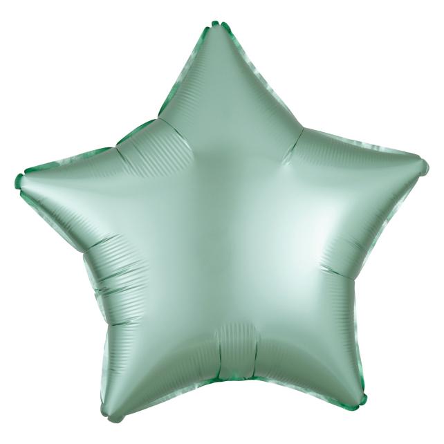 Amscan Folienballon Stern Mint Seidenglanz (5x) (9914109)