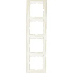 Berker Rahmen 4-f., mit Beschriftungs-Feld 10148912