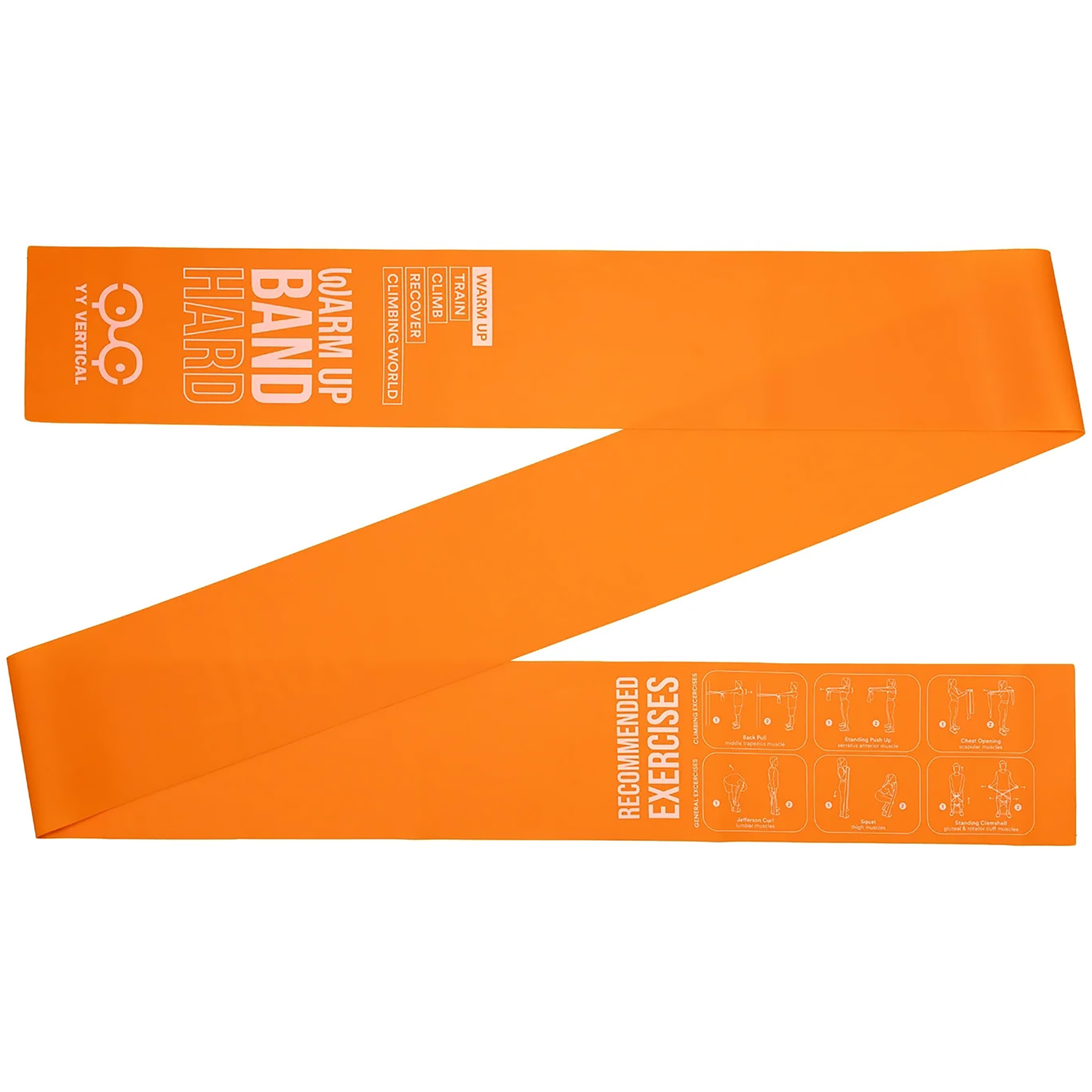 YY Vertical Warm Up Band Klettertraining orange Größe Hard Training & Fitness
