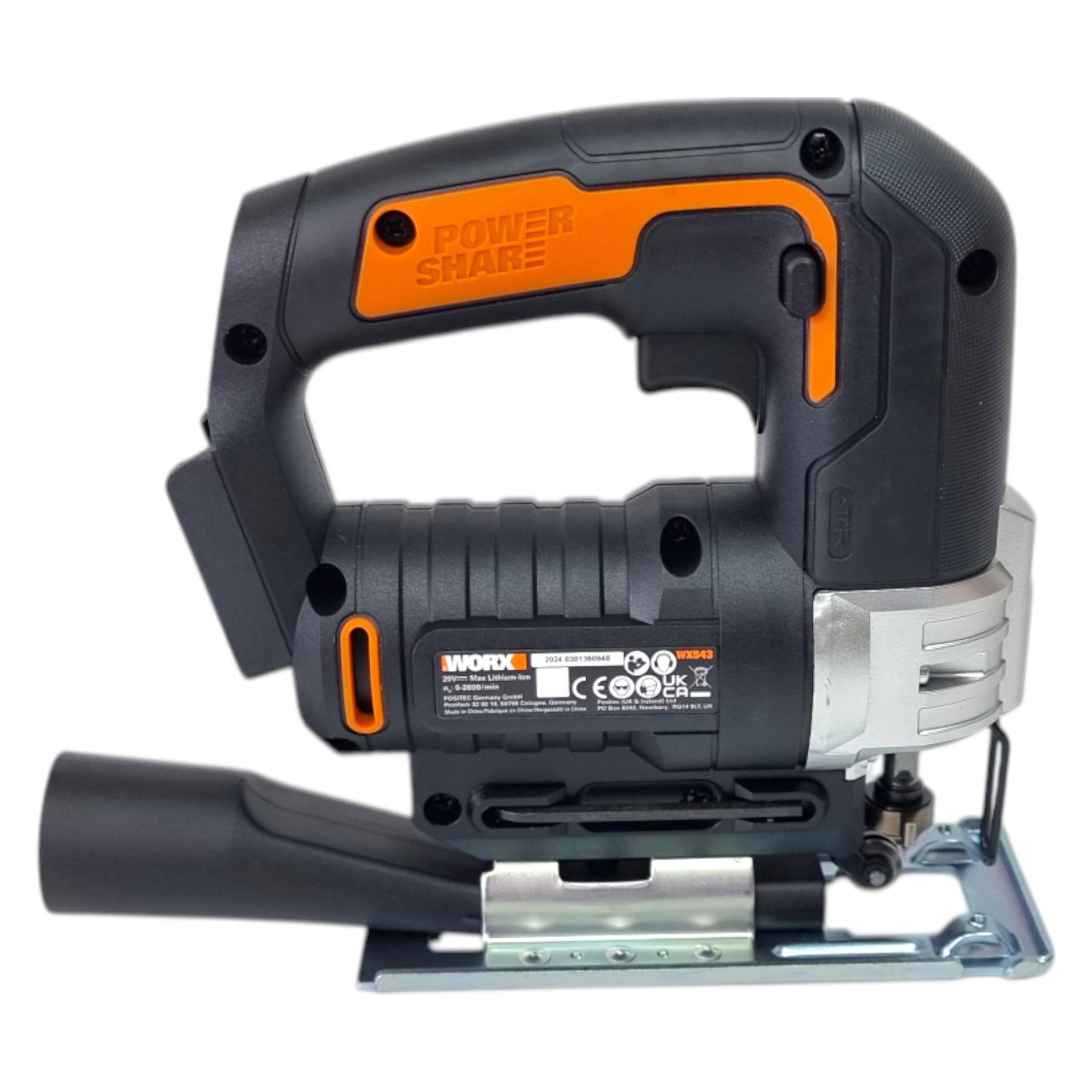 Worx WX543.9 20V Akku-Stichsäge (WX543.9)