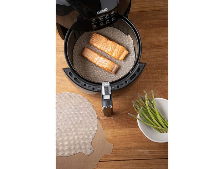 Set de feuilles de cuisson rondes pour friteuses à air chaud NoStik