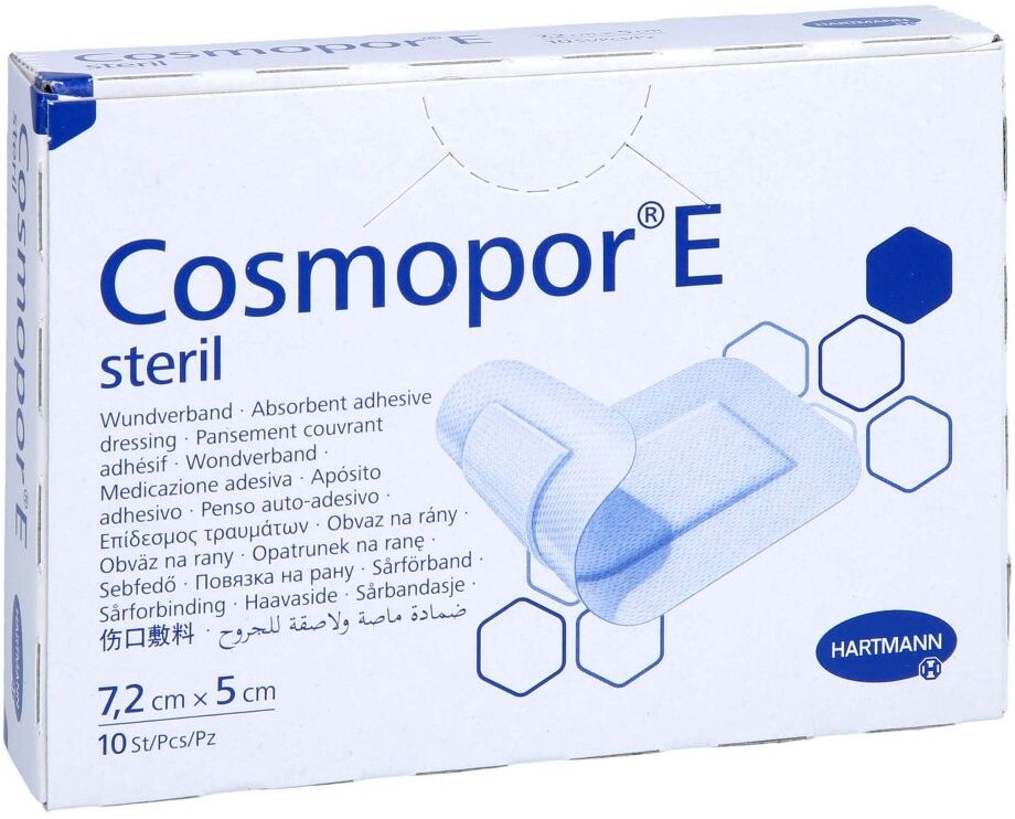 Cosmopor E steril 5x7,2 cm