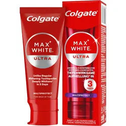 4x Colgate, Zahnpasta, Max White Ultra (50 ml)