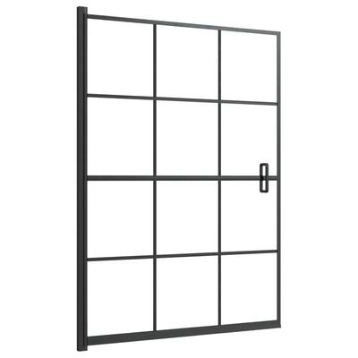 Helloshop26 - Duschkabine Badewannenabtrennung Duschabtrennung Badkabine Badezimmeraccessoire Inneneinrichtung ESG 100 x 140 cm 02_0002020