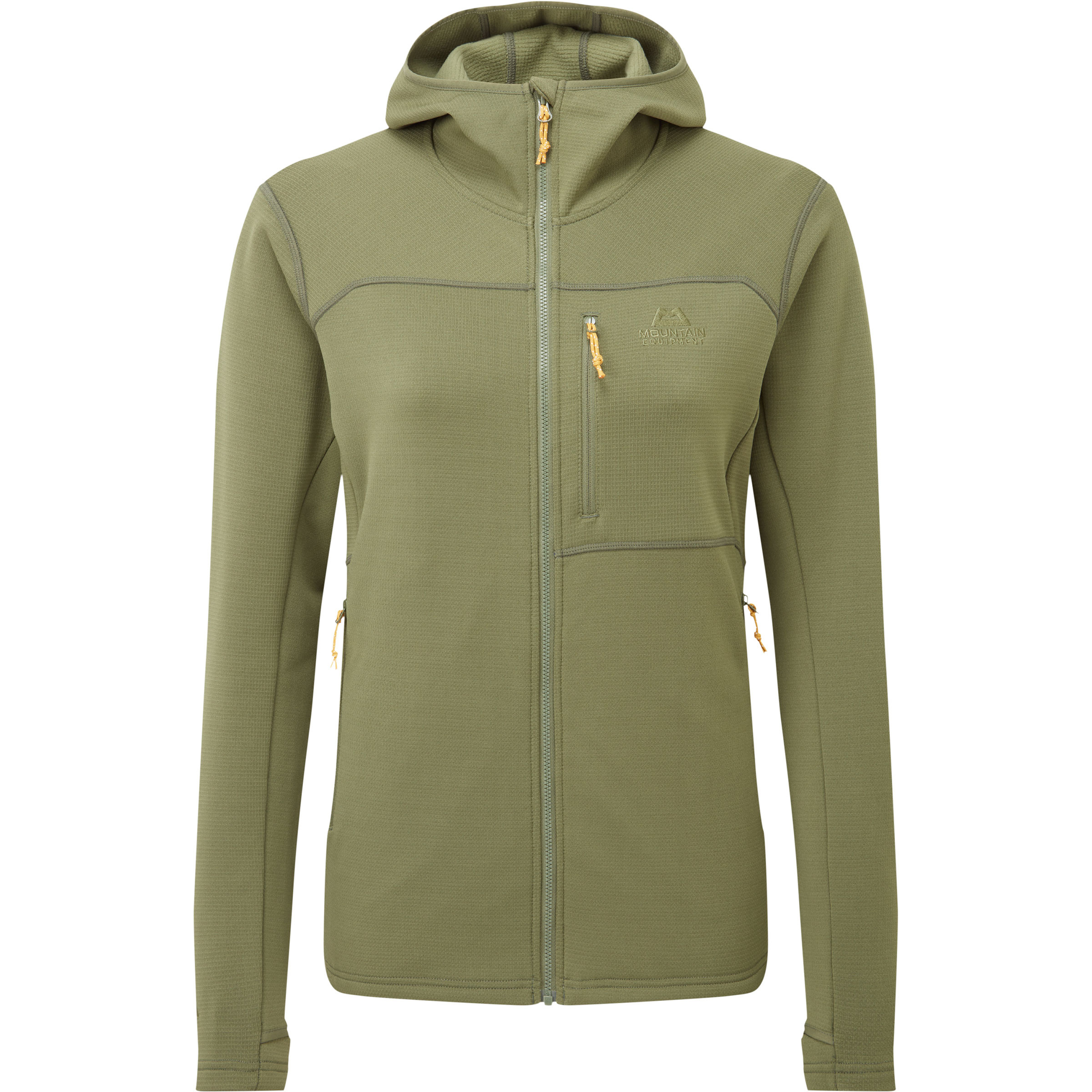 Mountain Equipment Durian Damen Fleecejacke gruen Größe S Trekking Elastisch