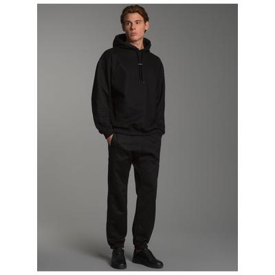 Freizeitanzug TRIGEMA "TRIGEMA Freizeitanzug aus Sweat-Qualität", Herren, Gr. M, schwarz, Sweatware, 70% Baumwolle, 30% Polyester, Sportanzüge Freizeitanzug