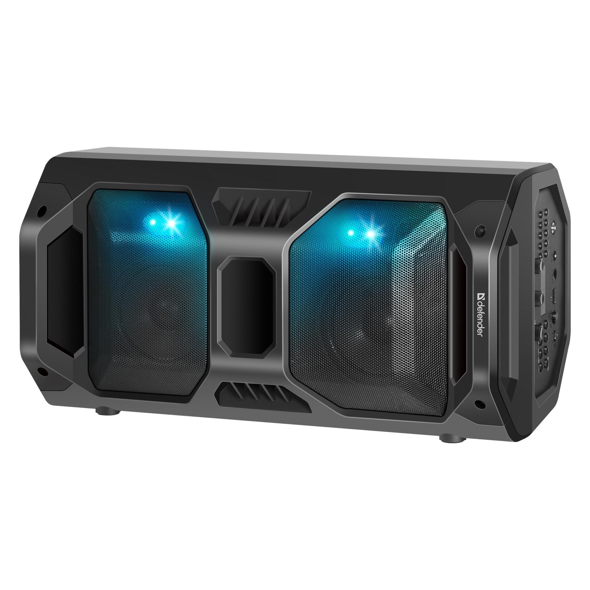 Defender Rage Stereo portable speaker Black (4 h) (65109)