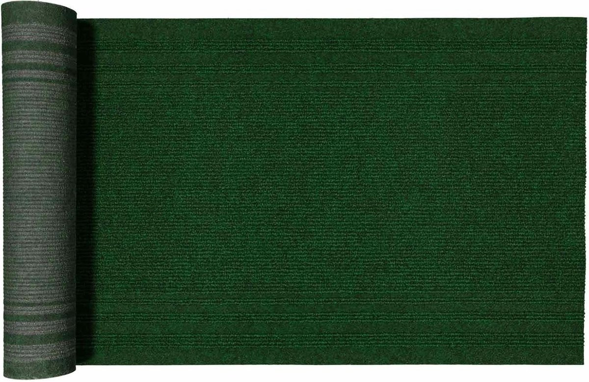 Groene Loopmat Runner voor Entree Bescherming Breedte: 68 cm