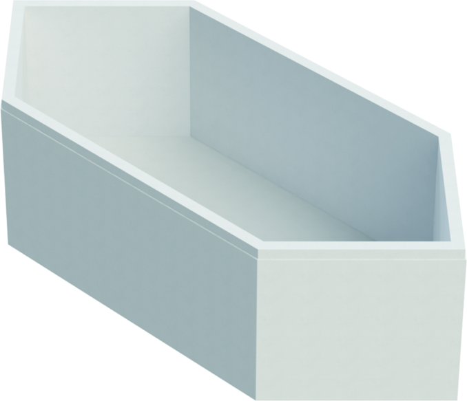 Schedel Wannenträger SW14596 190x90cm, Höhe 57cm