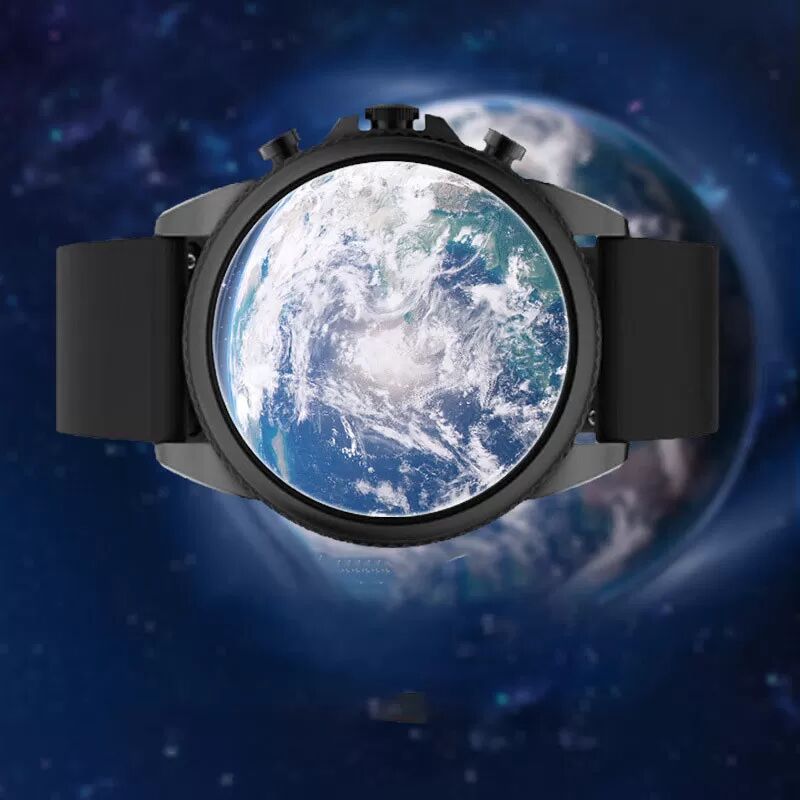INF Displayschutz aus gehärtetem Glas für Smartwatch, 2er-Pack Fossil Gen 6 44mm