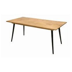 Esstisch   , holzfarben , Maße (cm): B: 140 H: 77