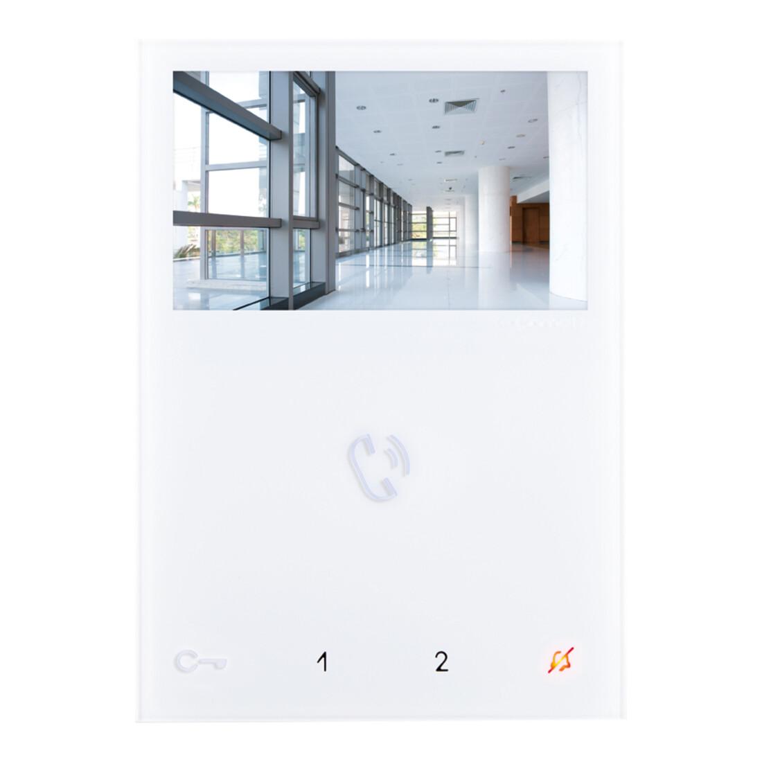Comelit Group Freisprech-Farbmonitor mini System, SBTOP ws 6721W)