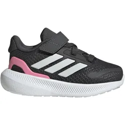 adidas Runfalcon 5 Klettverschluss Baby-Sneaker JQ8670 - grey six/crystal white/bliss pink 25.5