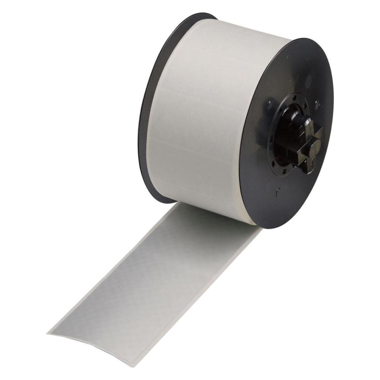 Brady MNK-THT-21-438, metallisierter Polyester, fälschungssicher, Silber, matt, 76.20 mm x 35.00 m (81.28 mm) (MNK-THT-21-438)