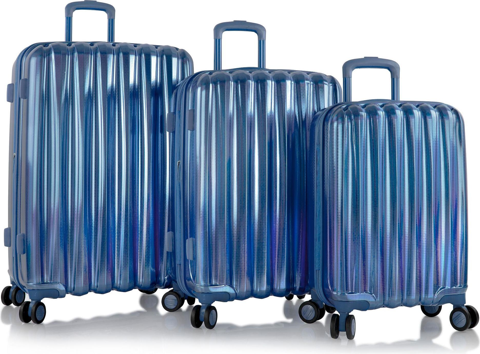 HEYS Trolley Astro 3pc Set Blue blau 76cm