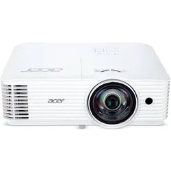 Acer Projektor S1287n,ShortThrow,1024x768,4000ANSI,VGA,HDMI,RJ45,REPRO,5000h,LAN,White (XGA, 4000 lm, 0.62:1), Beamer, Weiss