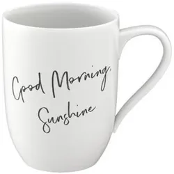 Villeroy & Boch Statement Becher mit Henkel "Good Morning, Sunshine" 280ml