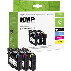 KMP Druckerpatrone ersetzt Epson 27XL, T2715, T2712, T2713, T2714 Kompatibel Kombi-Pack Cyan, Magenta, Gelb E179V 1627,4005
