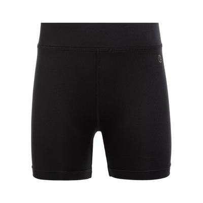 Funktionstights ZIGZAG "Valerie", Jungen, Gr. 104, EURO-Größen, schwarz, 90% Polyester, 10% Elasthan, unifarben, kurz, Hosen, mit schnelltrocknender QUICK DRY-Technologie