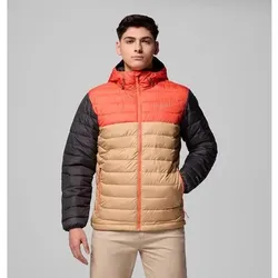 COLUMBIA Herren Bergsport / Wandern Jacken / Anoraks Jacken/Anoraks lg.Arm He/Uni Powder Lite II Hooded Jacket, Größe S in Schwarz Schwarz