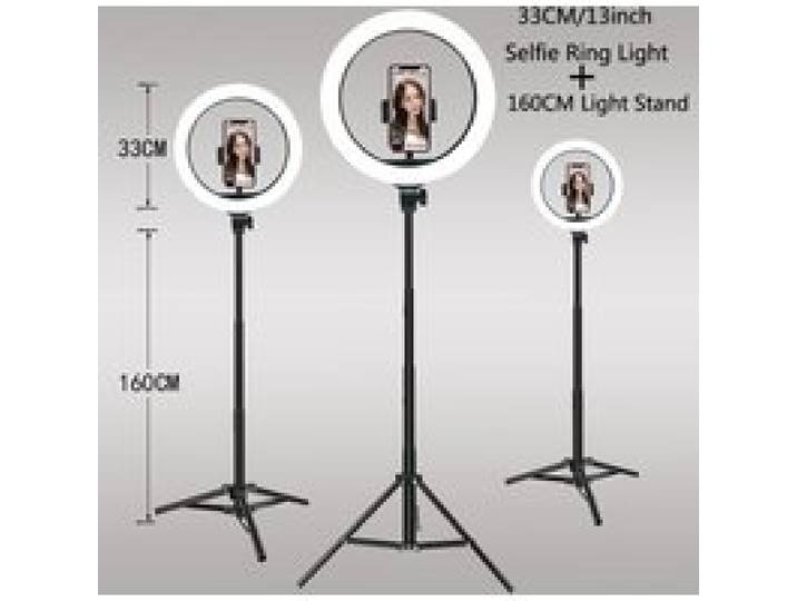 26 33 CM Videolampen Dimbaar Licht Selfie LED Ringlicht USB Ringverlichting Lamp Met Statief Om Youtube Ringlicht te maken