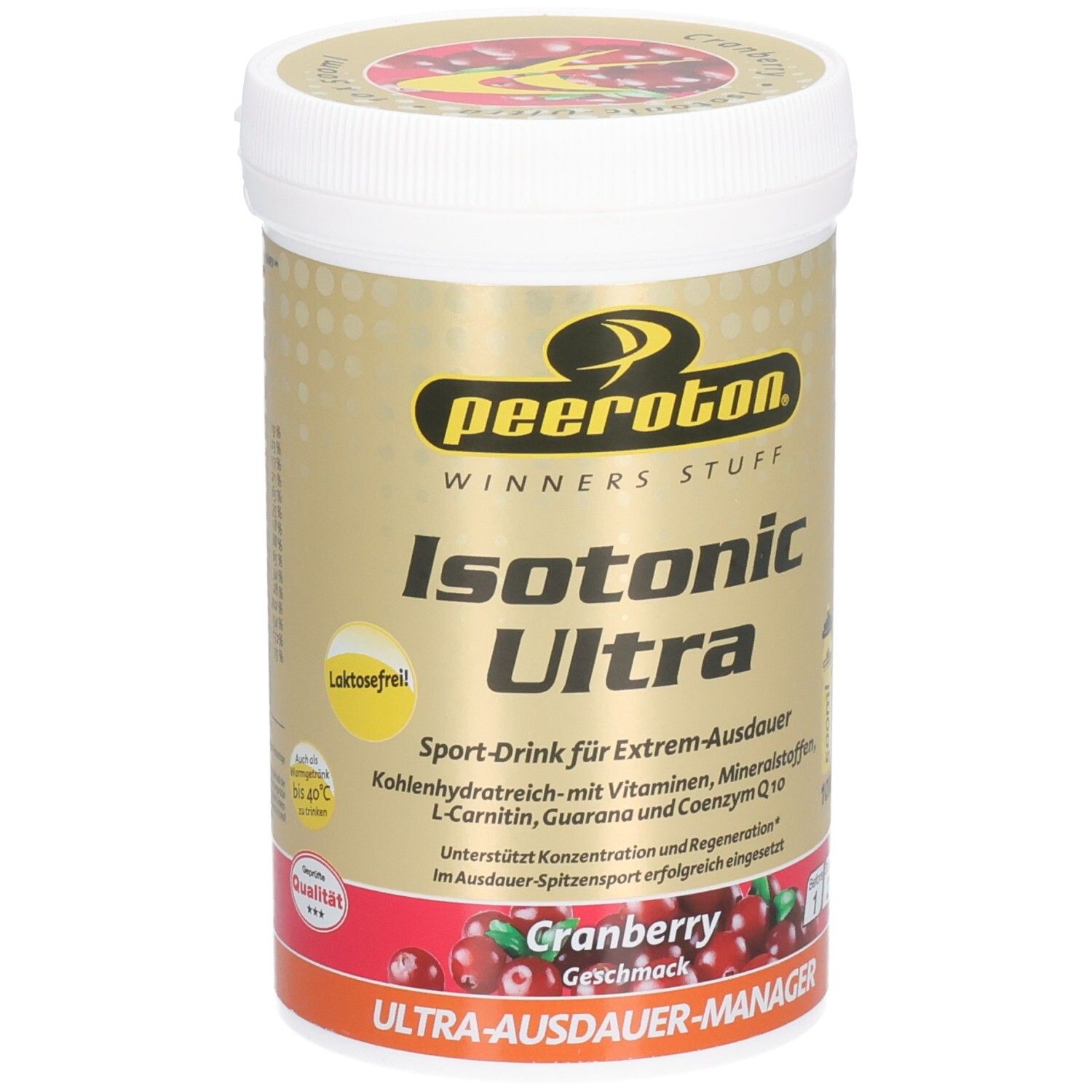 Peeroton Isoton.ultr.cranber 300 g Pulver