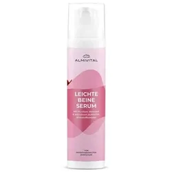 ALMIVITAL Leichte Beine Serum mit 5% rotem Weinlaub im Spender 200ml