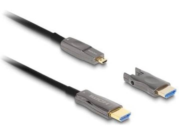 DeLOCK Active Optical 5 in 1 HDMI Cable 8K 60 Hz 15 m