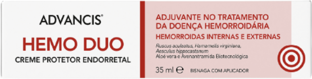 Advancis Hemo Duo Creme Protetor Endorretal 35ml