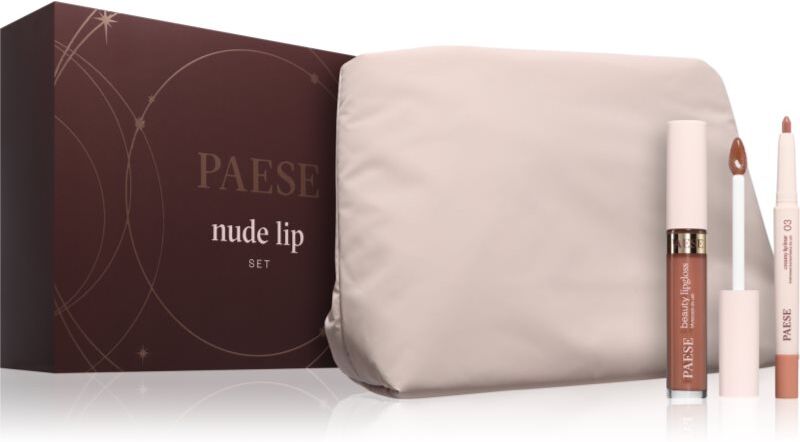 Paese Nude Lip Set gift set