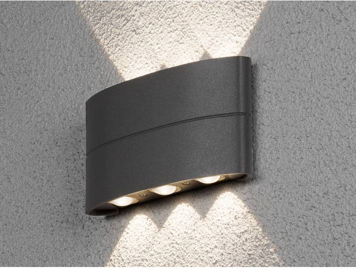 Chieri Wandleuchte 3X2, High Power LED Wandleuchte mit doppeltem Lichtaustritt