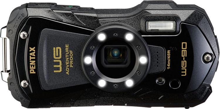 Pentax WG-90, Full HD, CMOS, 16 MP, 120 fps, 194 g