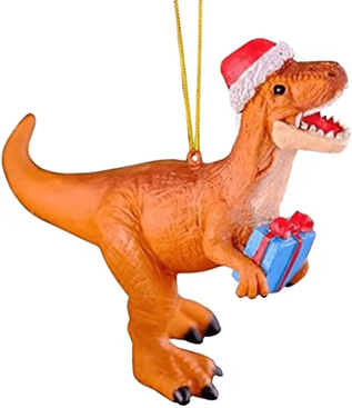 Inspire Essentials Dinosaur Christmas Tree Hanging Ornament b