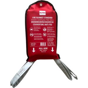 VLITEX Löschdecke Premium Li-Ion, 1,5 x 1,5 m, für Lithium-Ionen-Brände