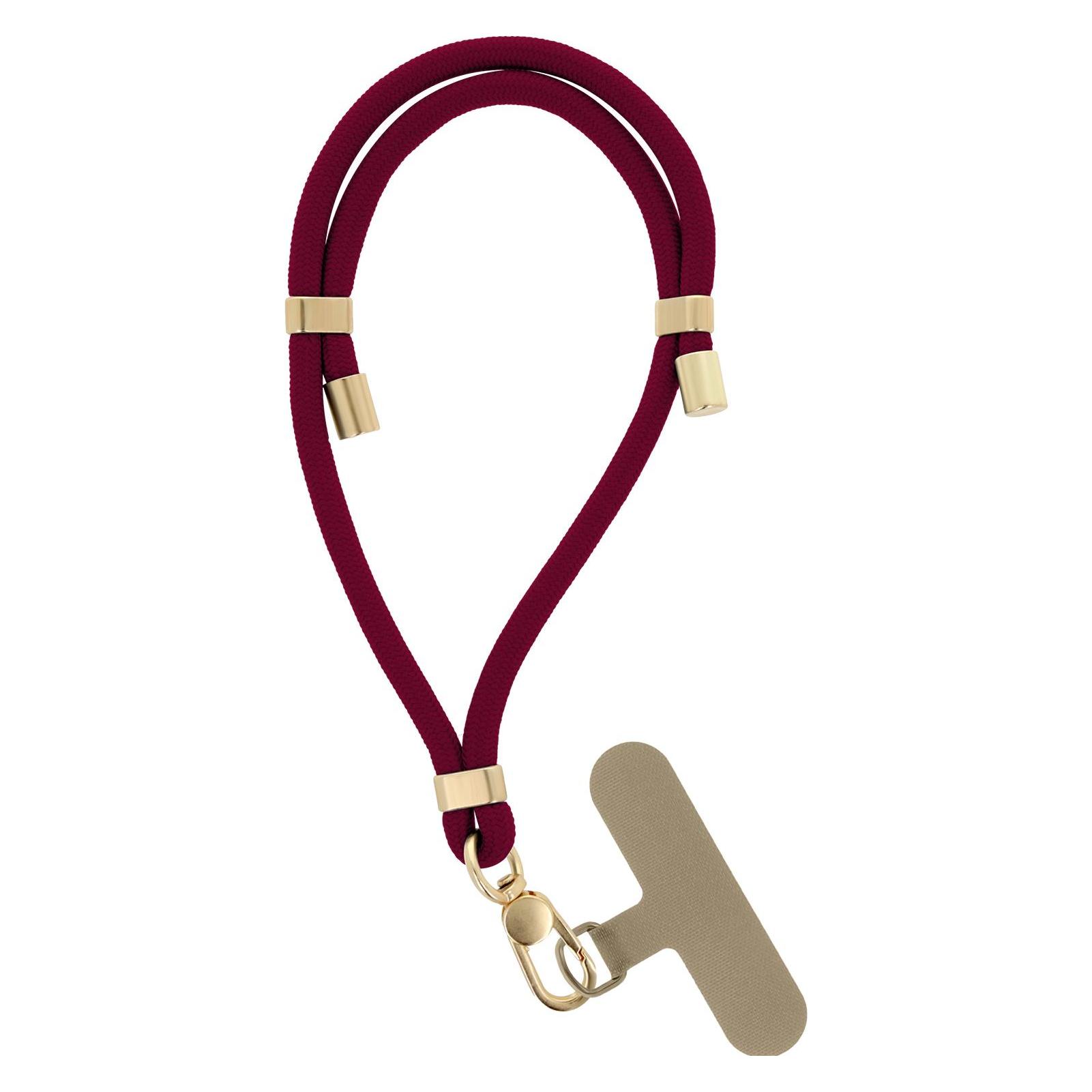 OEM Universal phone strap Elegant maroon (63883616)