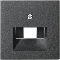 Zentralplatte Universal-Anschluss-Einheit / ISDN-Anschluss-Einheit anthrazit, Retail