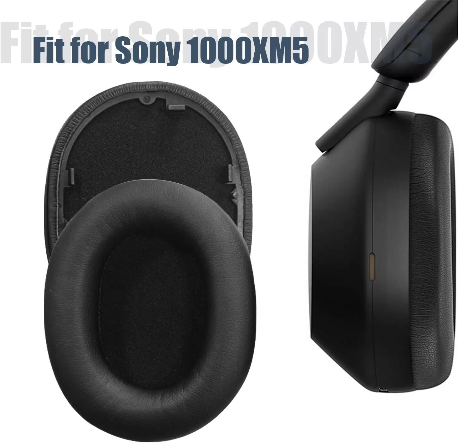 INF Ersatz-Ohrpolster aus Proteinleder für SONY 1000XM5
