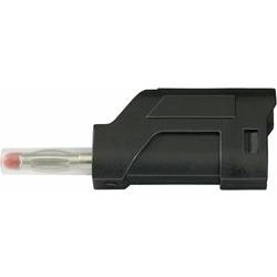 TRU COMPONENTS TC-R8-104 B Lamellenstecker Stecker, gerade Stift-Ø: 4 mm Schwarz 1 St. 1587904