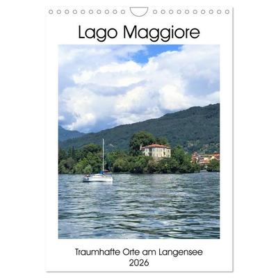 Traumhafter Lago Maggiore (Wandkalender 2026 DIN A4 hoch), CALVENDO Monatskalender
