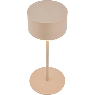 BRILONER LEUCHTEN LED Außen-Tischleuchte "KLIRA 7629011", beige, Leuchten