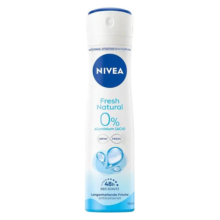Nivea Deo Spray Fresh Natural Multipack 6 x 150 ml (Spray, 150 ml) (4005900843586)