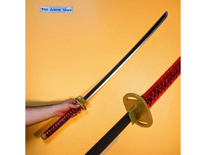 40in Okkotsu Yuta Katana taille réelle Katana Original samouraï sabre Anime Jujutsu Kaisen Cosplay épée Ninja couteau non pointu jouet cadeau