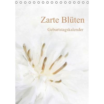 Zarte Blüten / Geburtstagskalender (Tischkalender immerwährend DIN A5 hoch)