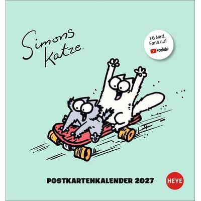 Simons Katze Postkartenkalender 2027