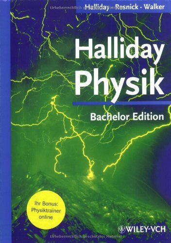 David Halliday - Halliday Physik: Bachelor-Edition - Preis vom 14.10.2026 23:07:16 h