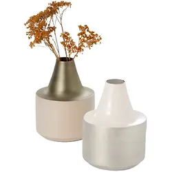 Philippi Design Vase BARBADOS I - messing/beige